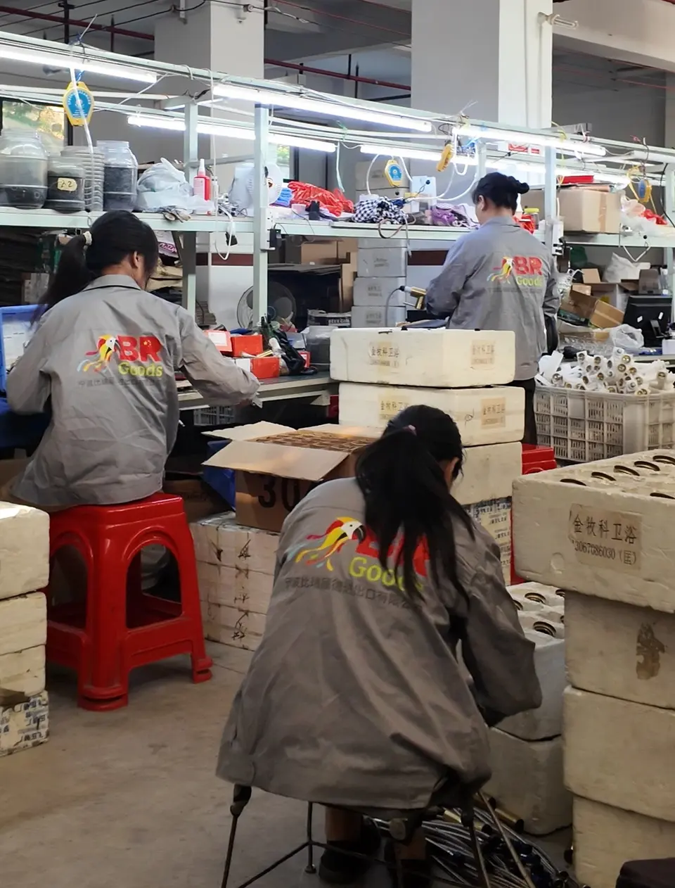 卫浴产品装配工位
