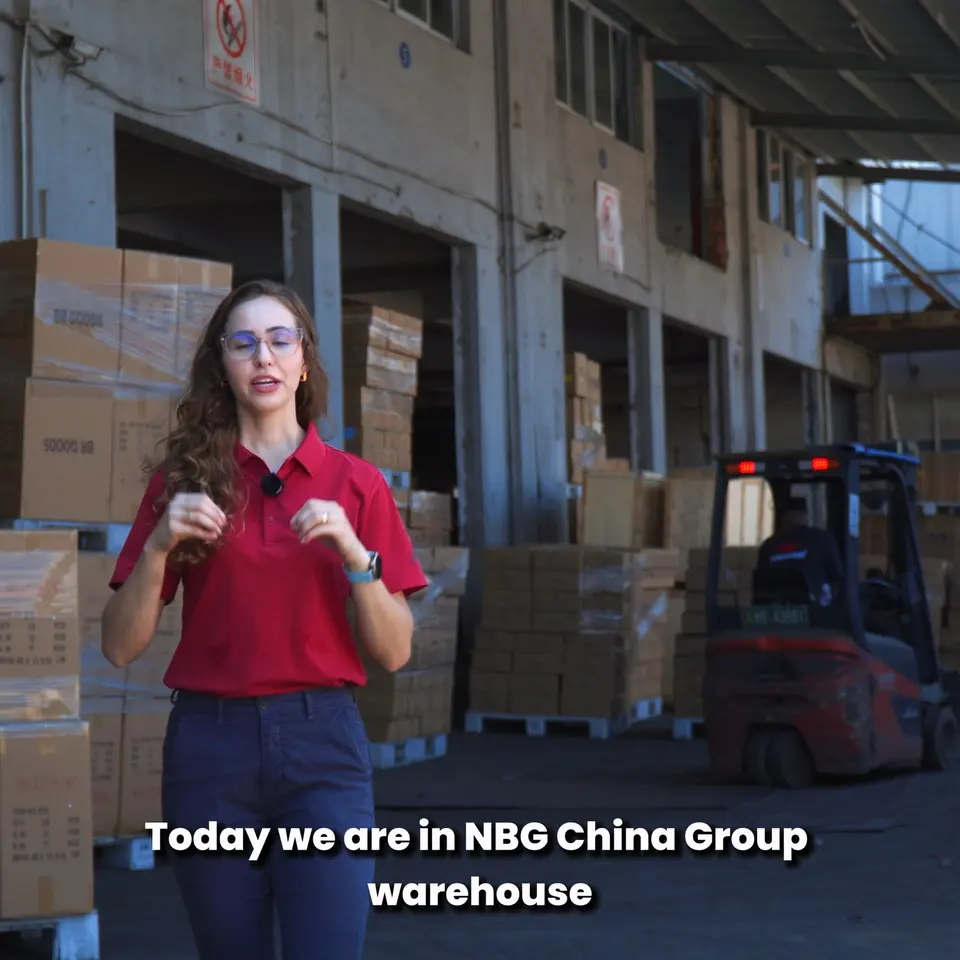 Nadine介绍仓储备货现场